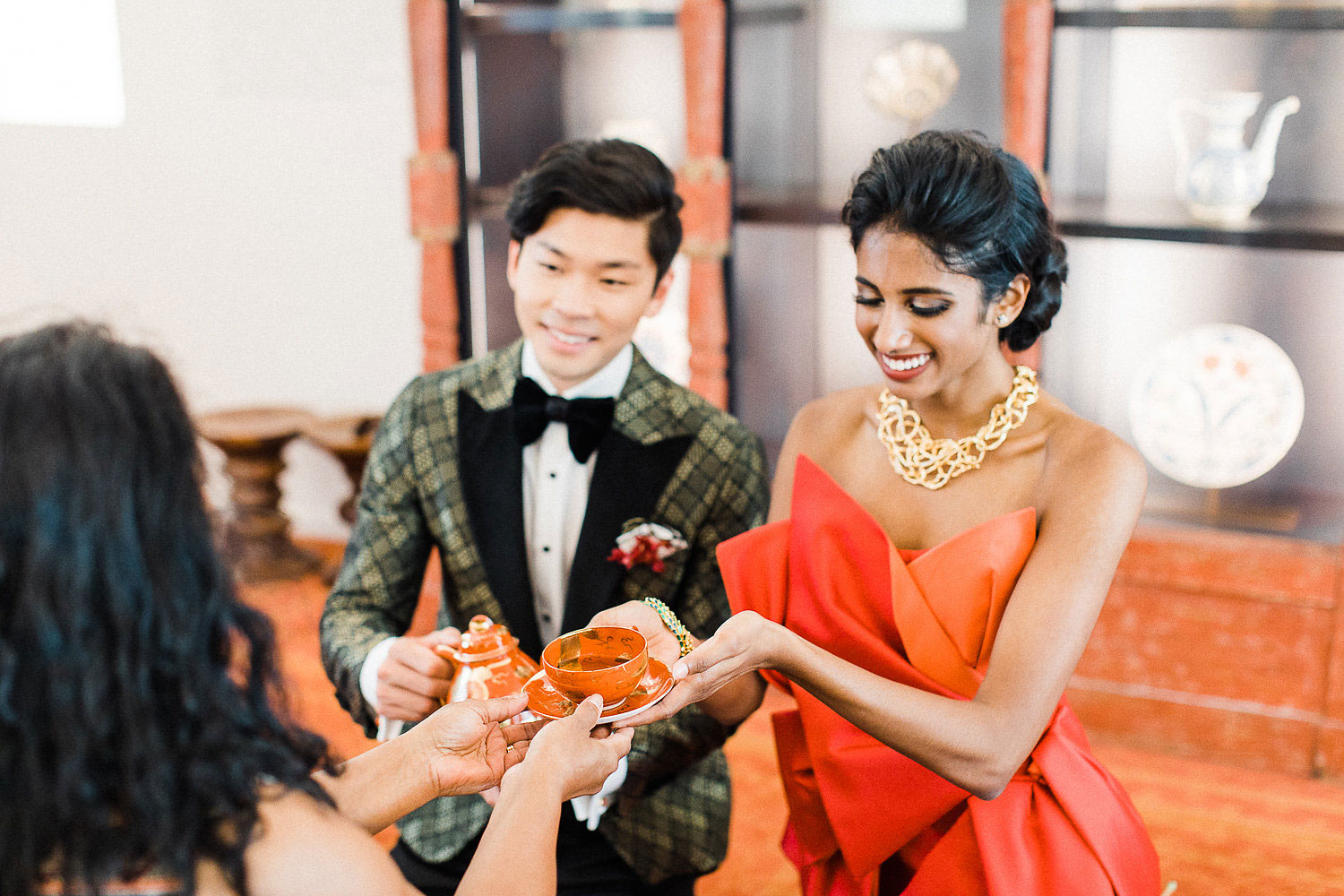 cross cultural wedding toronto - asian fusion - indian and chinese wedding