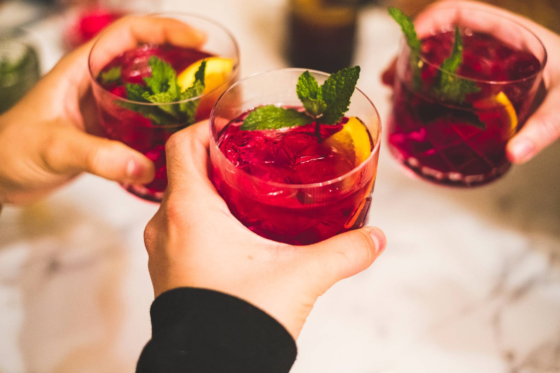 DIY Sangria Wedding Bar