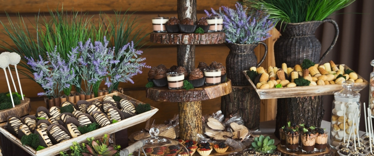 Cookie Dessert Station Wedding - presentation
