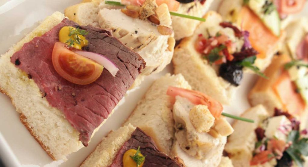 Cocktail sandwich station Elevate & Enjoy DIY Wedding + Event