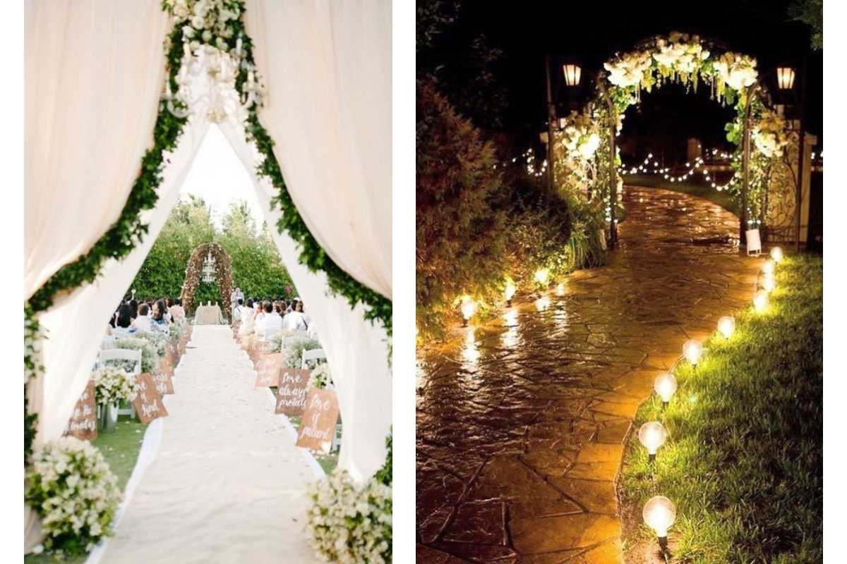 Wedding Entrance Decor (also for your aisle!) DUPES: TOP 5