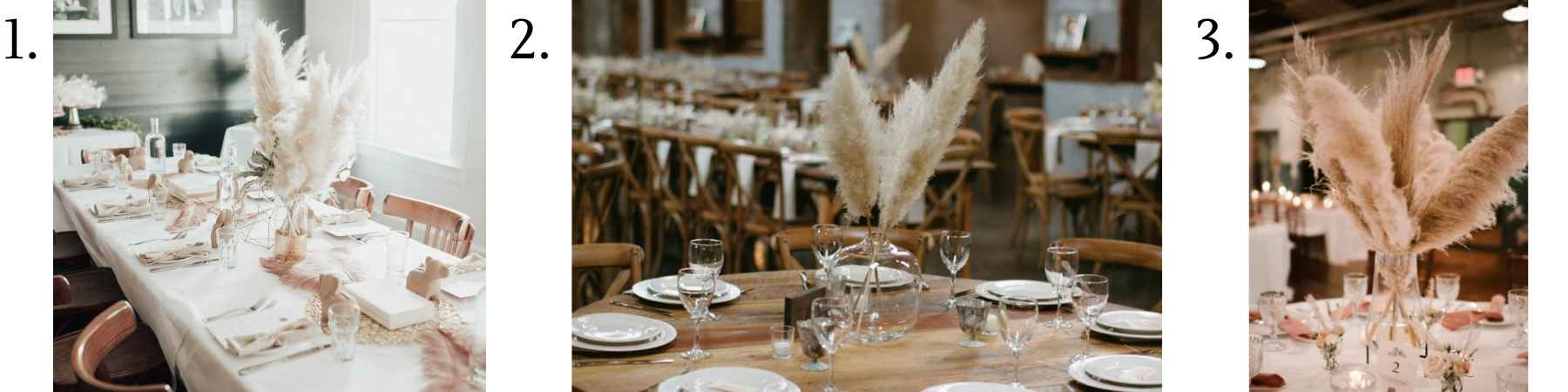 DIY Brunch Wedding Tips: How to (budget-friendly) dried flowers