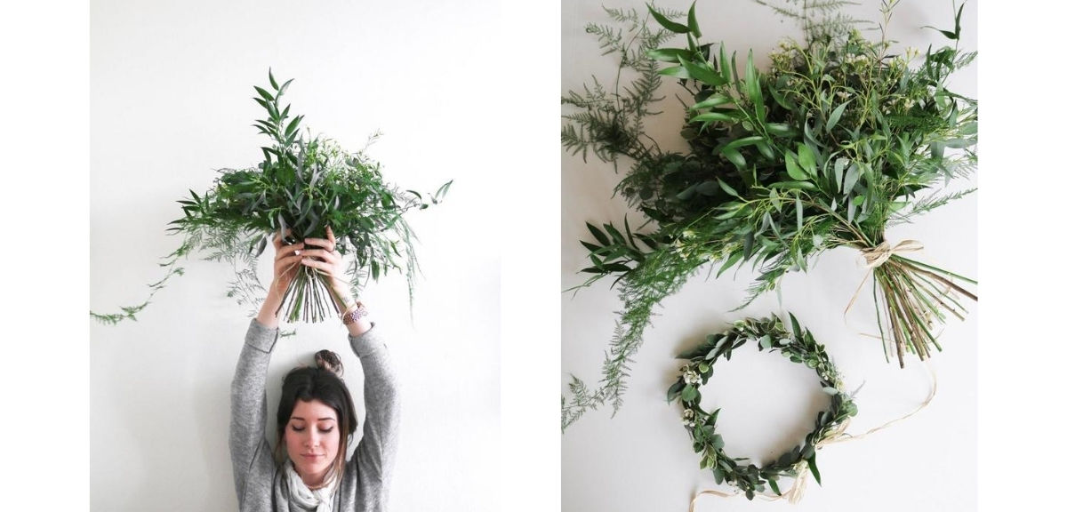 greenery bouquet