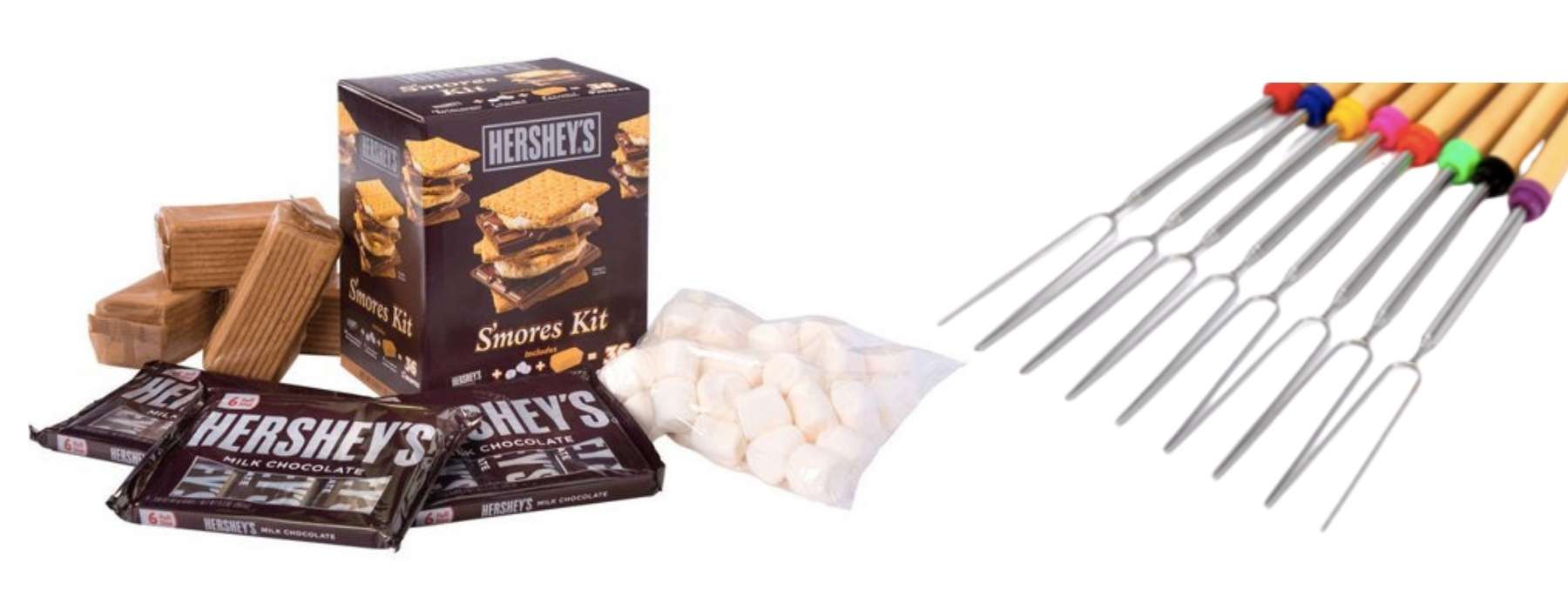 Outdoor Fall Wedding Essentials - smores kit