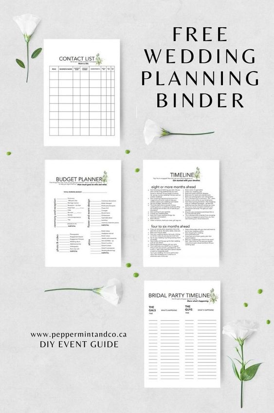 DIY Wedding Planning Guide + Checklist