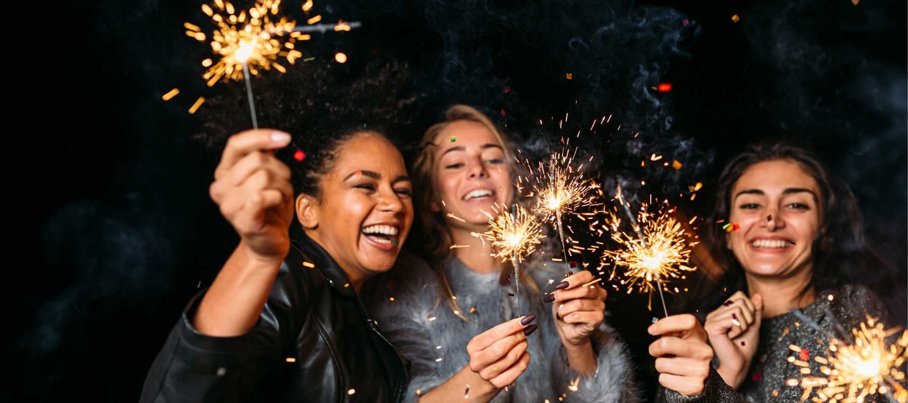 sparkles to end your wedding