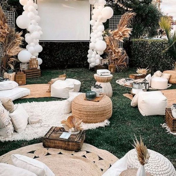 Wedding Reception Seating Configuration picnic
