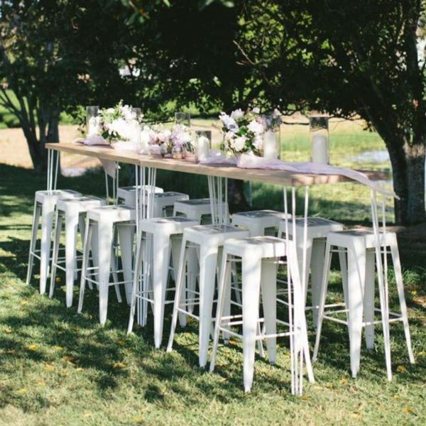 Wedding Reception Seating Configuration Ideas - bar high tops