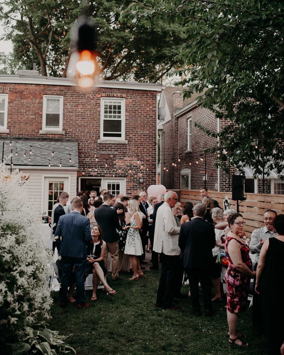 Wedding Guest Dress Code - backyard