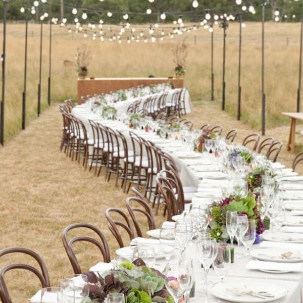 Wedding Reception Seating Configuration Ideas - serpentine