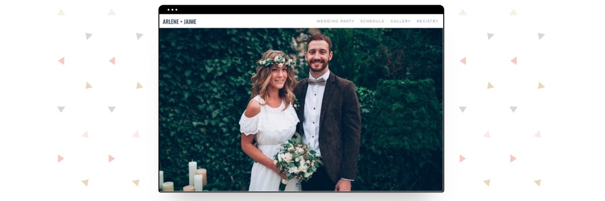 What to put on your wedding  website 1