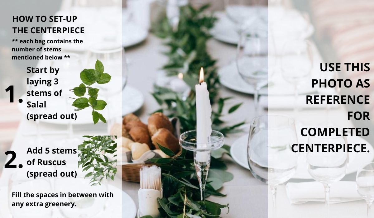 DIY Wedding Centerpiece: Greenery Step by Step Guide