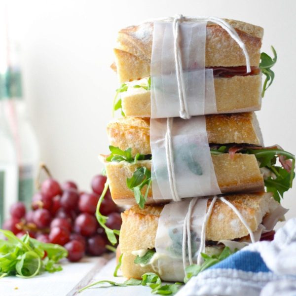 16. No Mess Prosciutto Sandwiches
