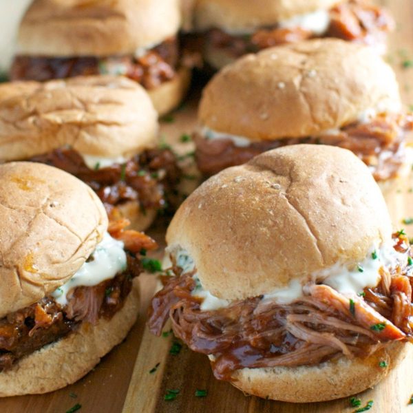11. Pulled Pork Sliders with Garlic Aioli - DIY Cocktail Micro Wedding: Top 20 Easy Appetizers + HACKS. Part 2 of 2.