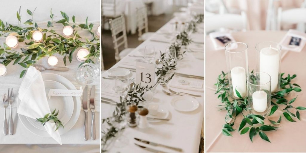 DIY Wedding Greenery Centerpiece Step by Step Guide Cheap Easy