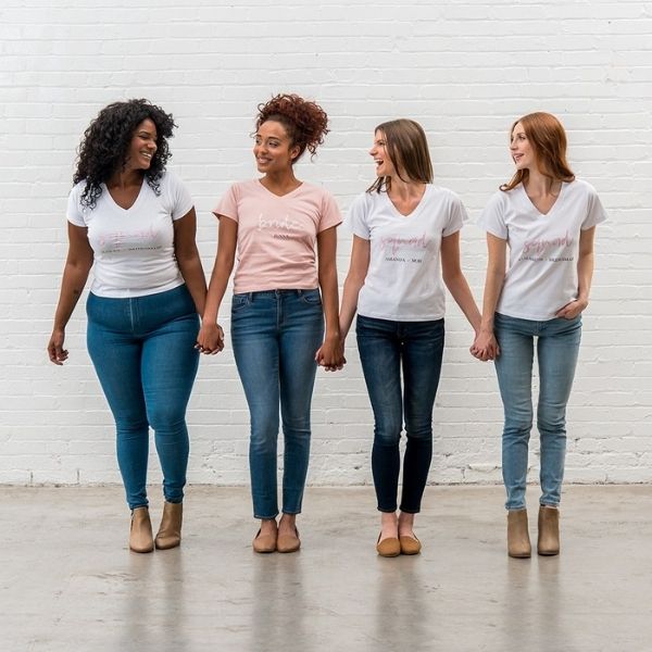 Bachelorette Weekend Essentials - matching shirts