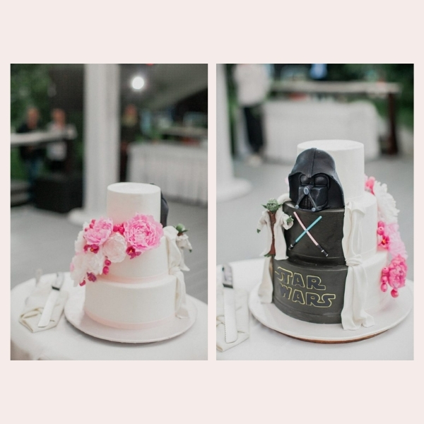 How to Incorporate Favorite Movies & Shows into My Wedding - cake