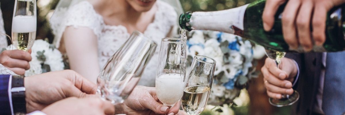How to Plan an at-Home Wedding - cheers