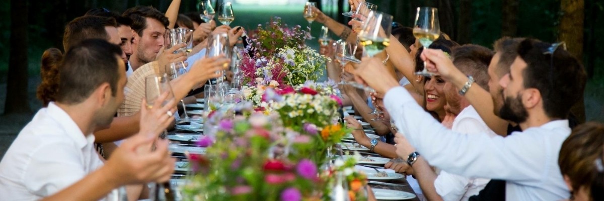 How to Plan an at-Home Wedding - backyard