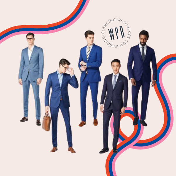 Top 10 Blue Wedding Suits Under $800