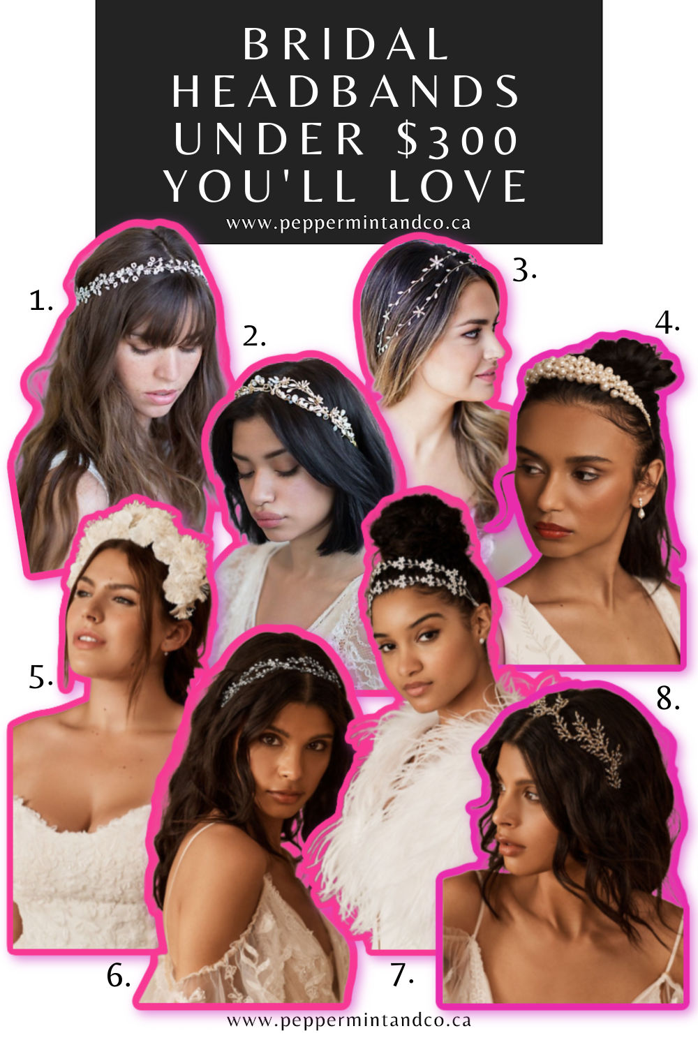 Bridal Headbands Under $300 You'll Love