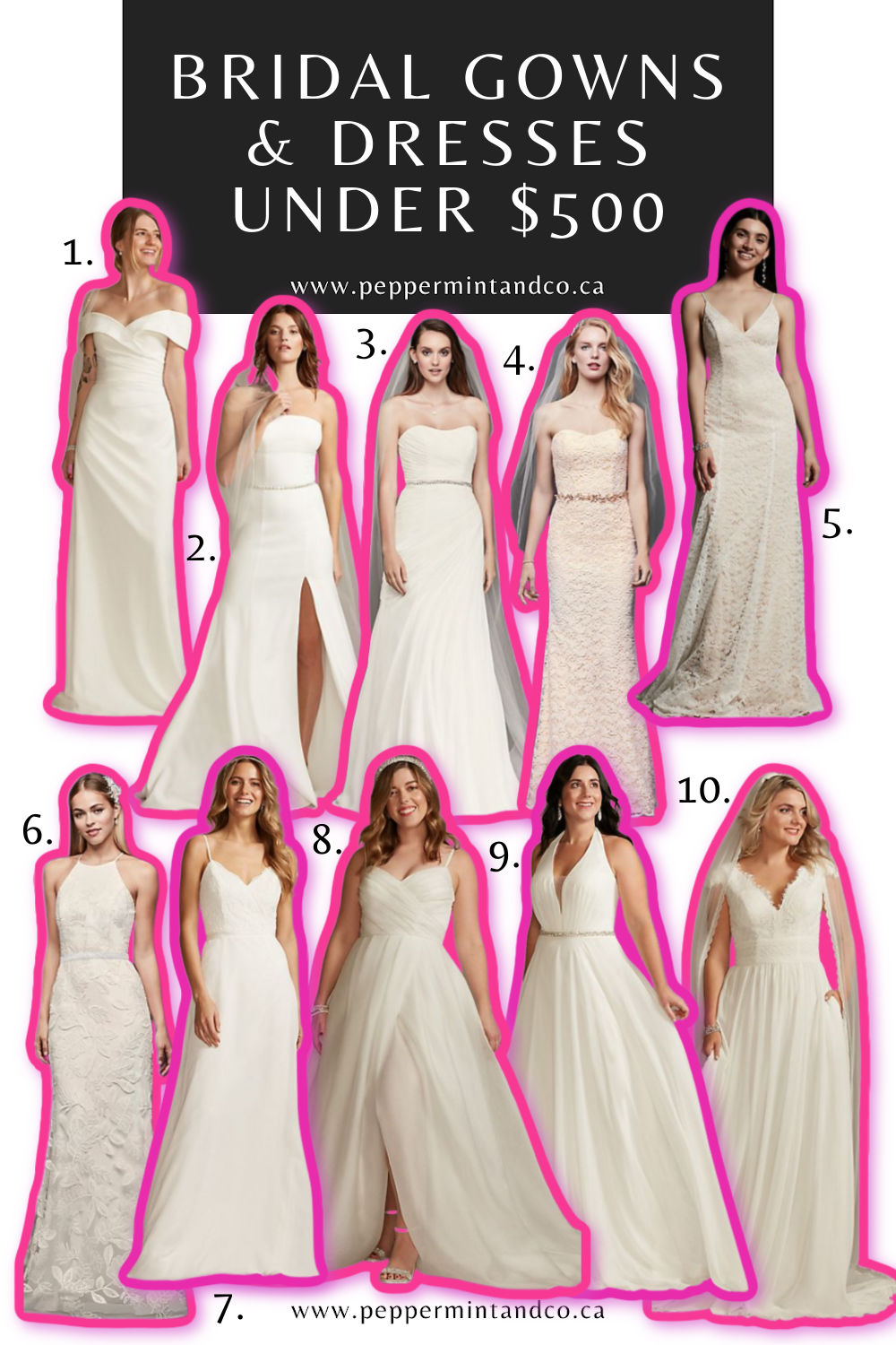 Bridal Gowns Under $500 | Wedding ...