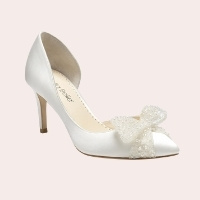(4) Dorothy Half d'Orsay Pump Bella Belle Wedding Shoes