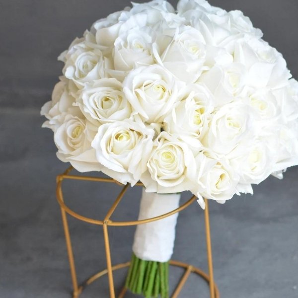 Cheap Wedding Bouquets - silk roses