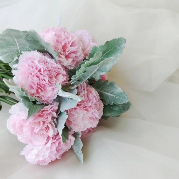 Cheap Wedding Bouquets - carnations