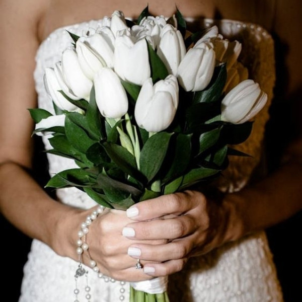 Cheap Wedding Bouquets - tulips