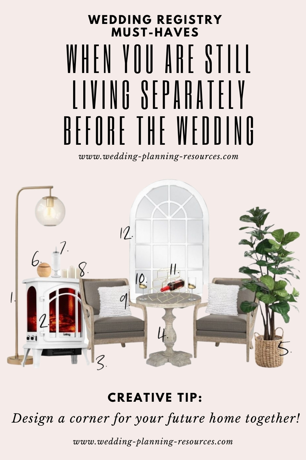 Wedding Registry: Living Separately