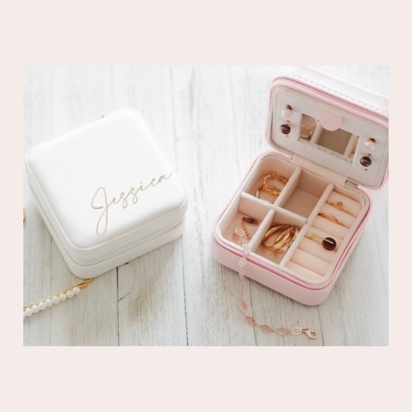 Custom Bridesmaids Gift Ideas - travel jewelry