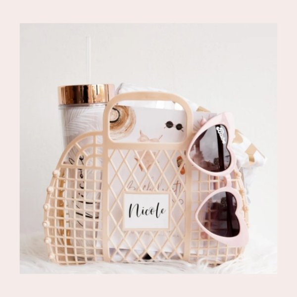 Custom Bridesmaids Gift Ideas - retro style jelly bags