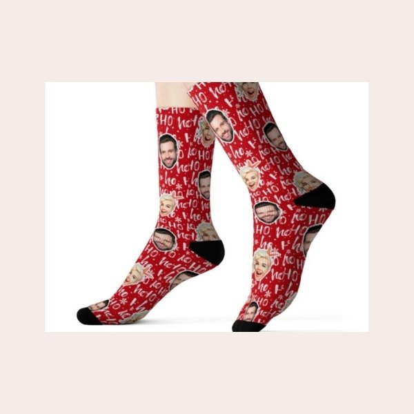 Cute Custom Christmas Gift Ideas Under $30 - socks
