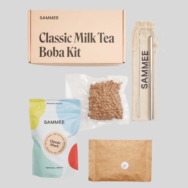 Thanksgiving Host Gift Ideas - boba kit classic milk tea