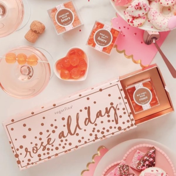 Thanksgiving Host Gift Ideas - sugarfina rose all day