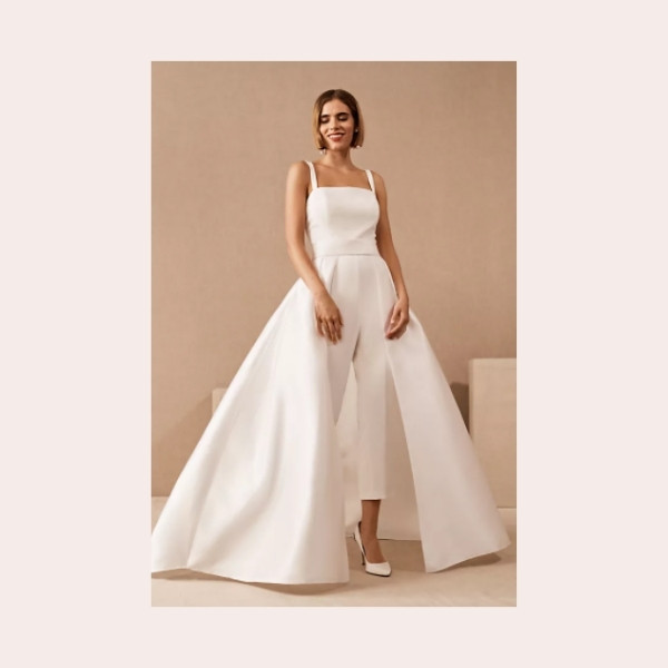 Wedding Dresses For Every Aesthetic: Splurge or Save  - modern jumpsuit