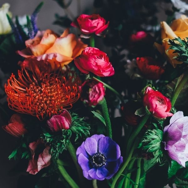 Bold + Bright Flower Centerpiece Ideas. Part 1.