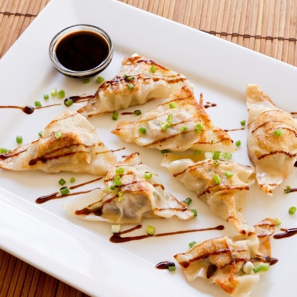 Wedding Cocktail Hour Appetizers - potstickers