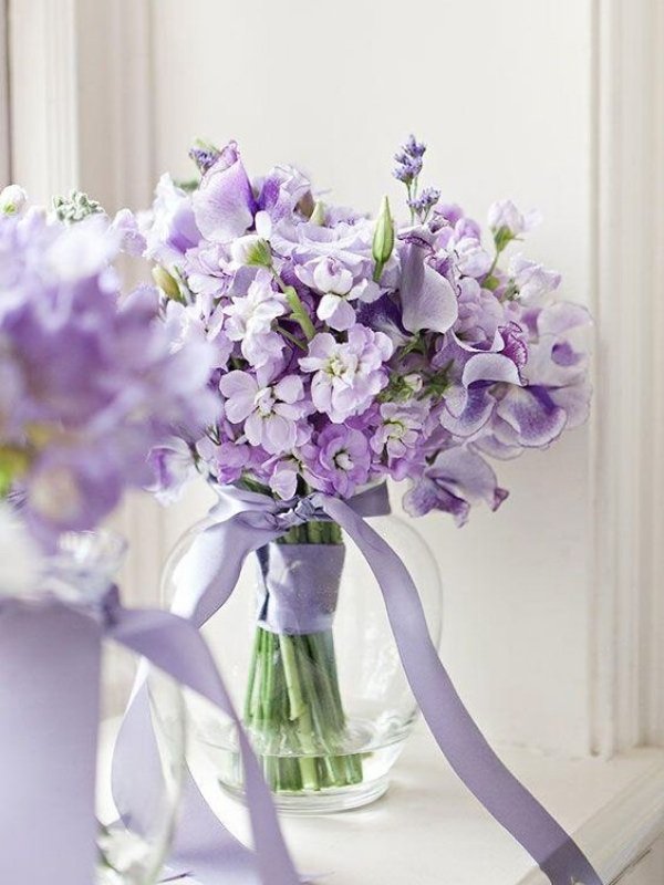 Lavender Lilac Wedding Ideas - sweet pea
