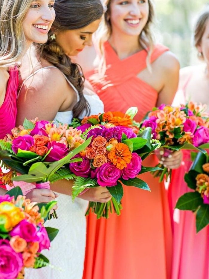 Bold + Bright Flower Centerpiece Ideas. Part 1.