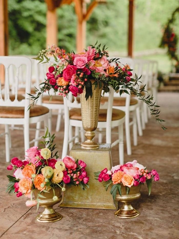 Bold + Bright Flower Centerpiece Ideas. Part 1.