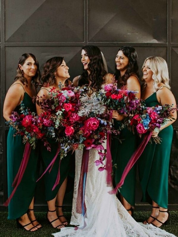Jewel Toned Wedding Inspirations - bouquet