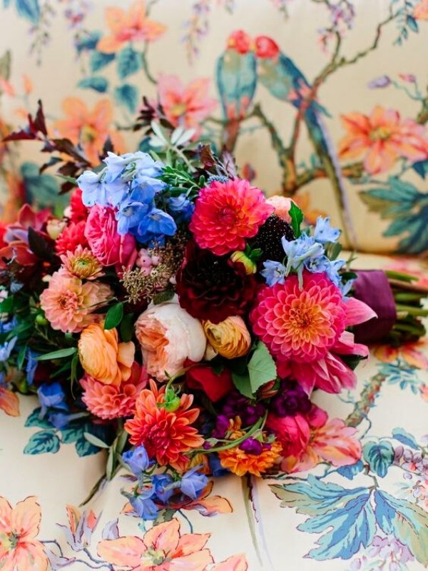 Jewel Toned Wedding Inspirations - dramatic