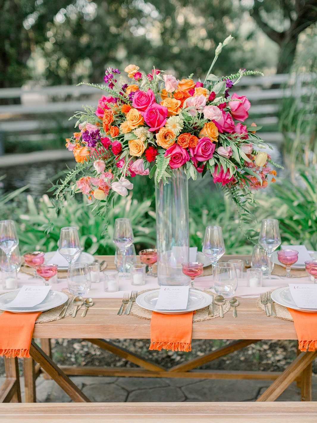 Bold + Bright Flower Centerpiece Ideas. Part 1.