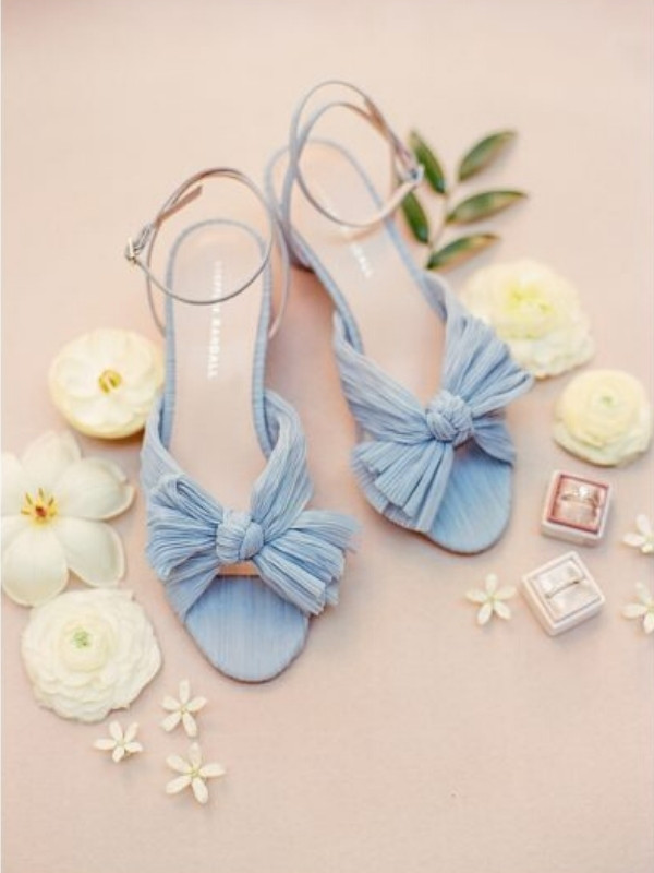 Powder Blue Wedding Inspirations - blue shoes