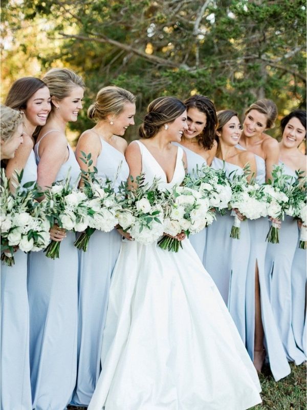 Powder Blue Wedding Inspirations | Sky Blue | Light Blue Wedding Style