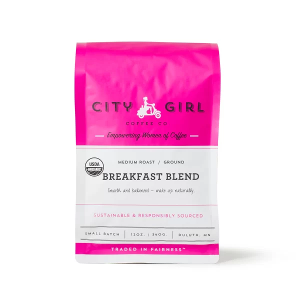 Coffee - City Girl Organic Breakfast Blend Ground
