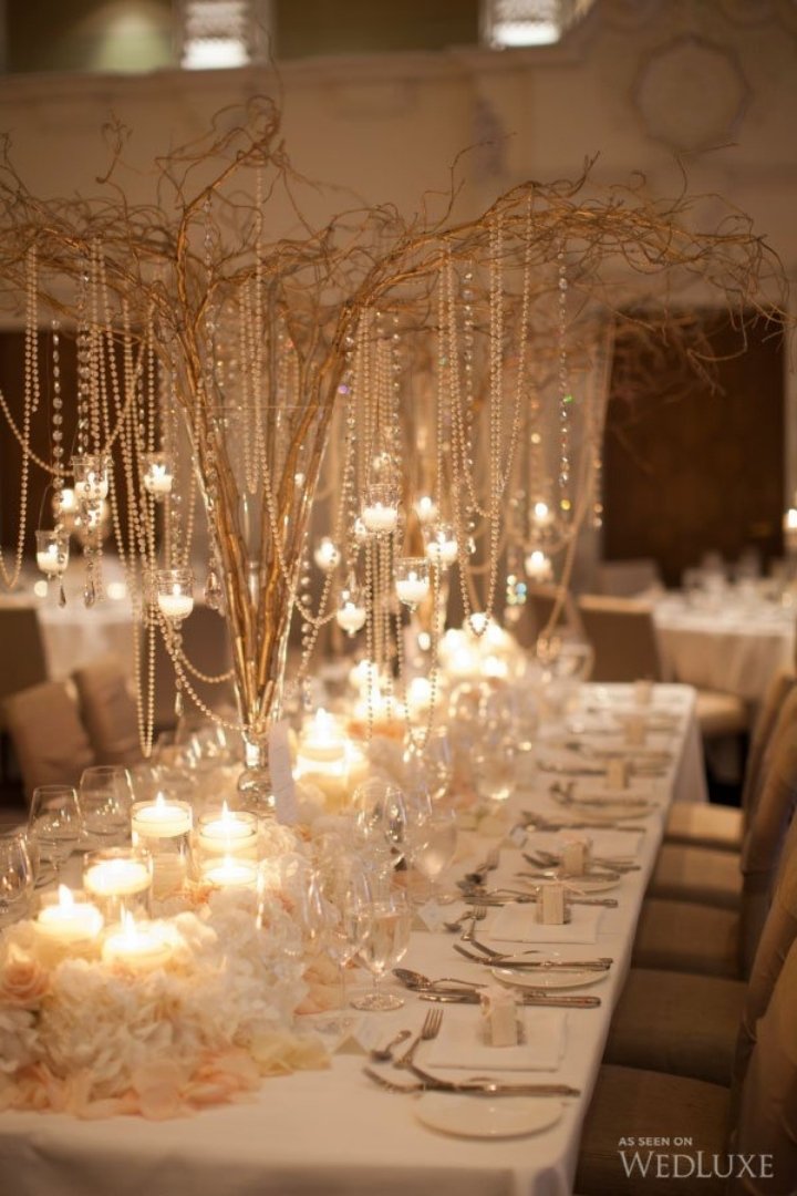 Gold and White Wedding Decor Inspiration