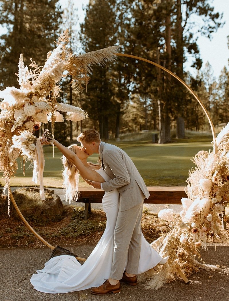 Boho Chic Wedding Decor Ideas - ceremony